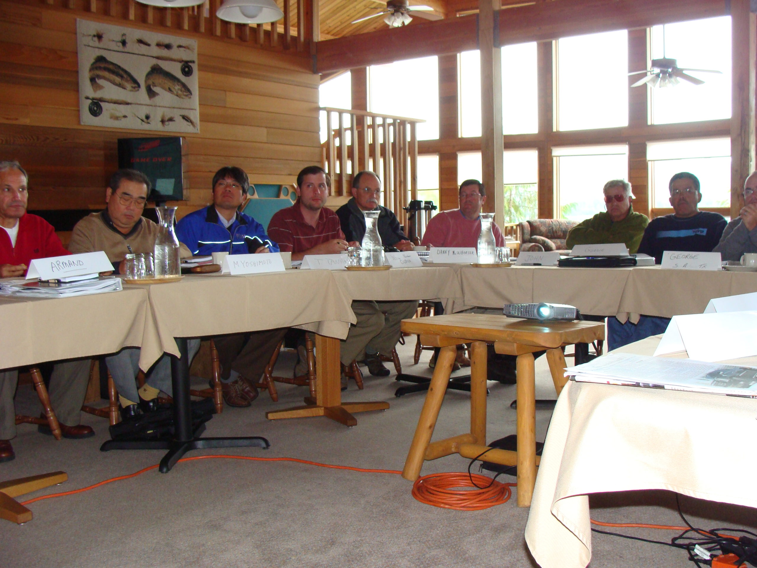 Toyo Tire corporate group meets at The Lodge at Whale Pass
